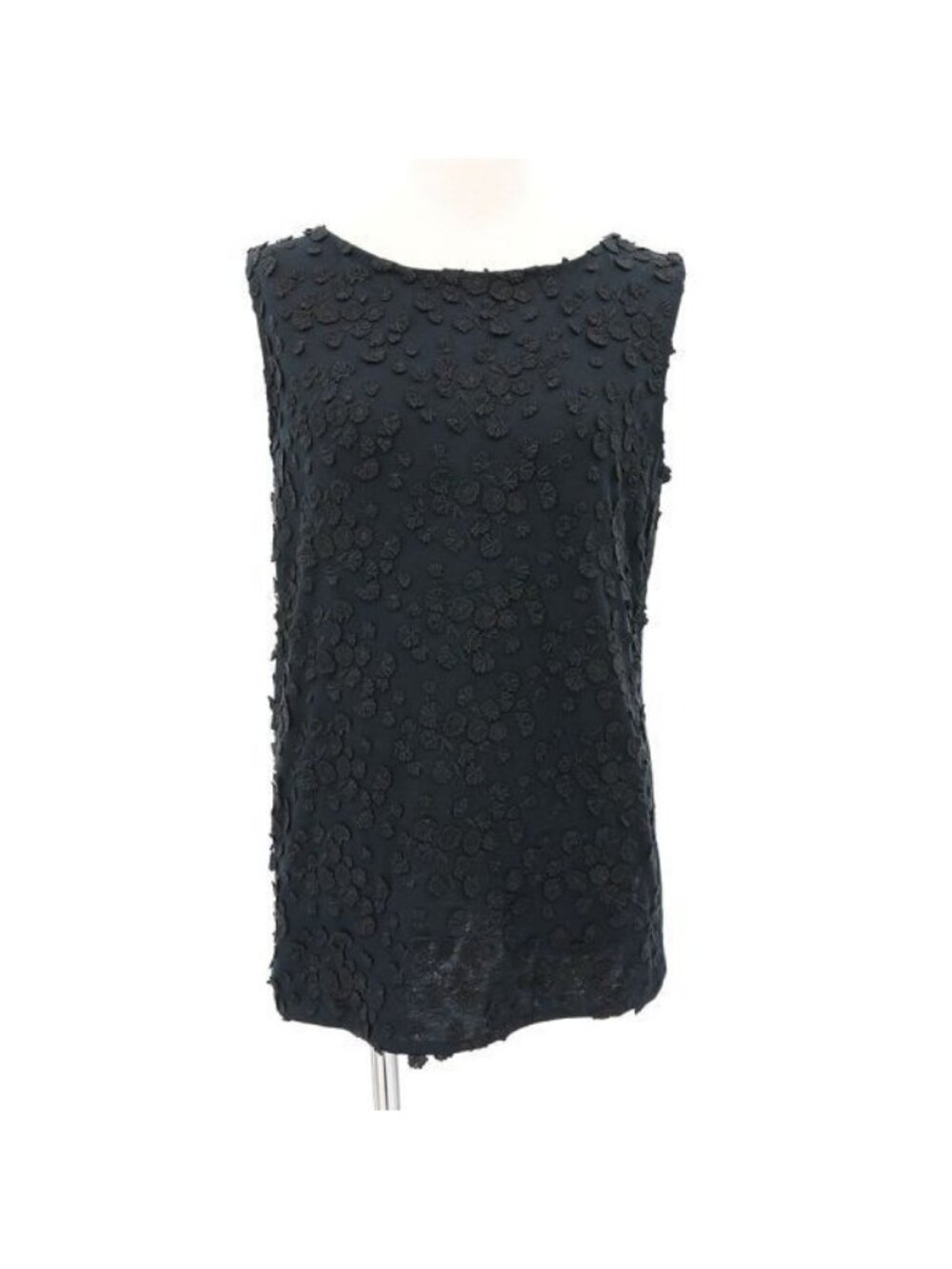 Prada Sleeveless Blouse Black
